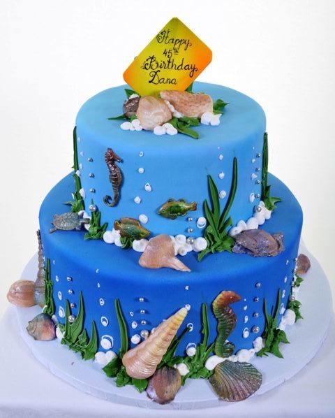 1405 – Under Water – Wedding Cakes | Fresh Bakery | Pastry Palace Las Vegas