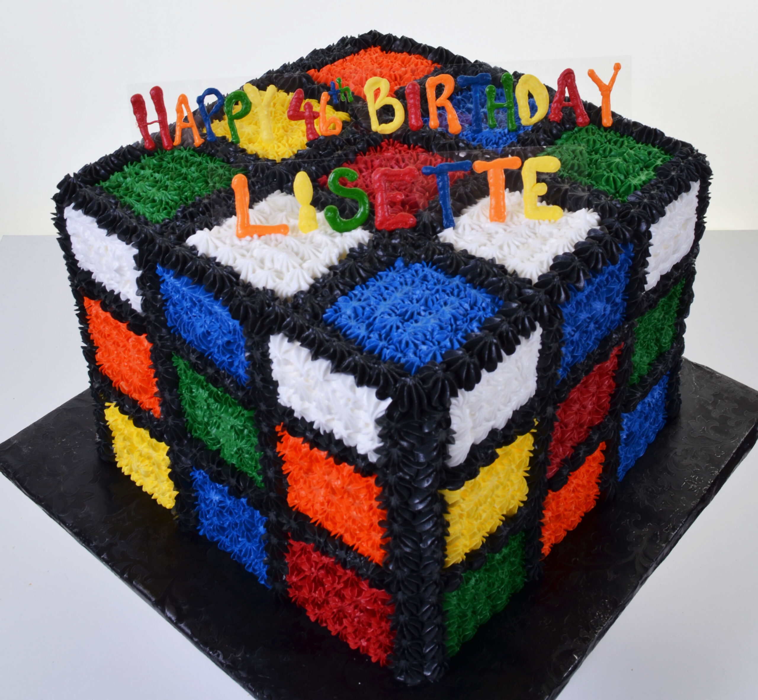 1669 - Rubik's Cube - Wedding Cakes | Fresh Bakery | Pastry Palace
