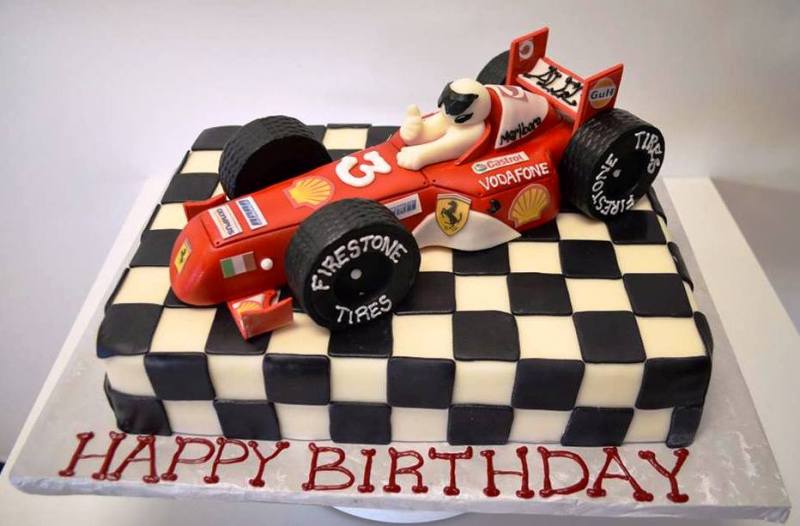 Birthday cakes, cars, computerised images, formula one, sports, vehicles ta...