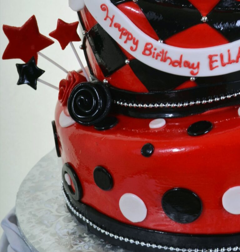 40th Star Birthday cake