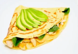 California Spinach Chicken Crepe