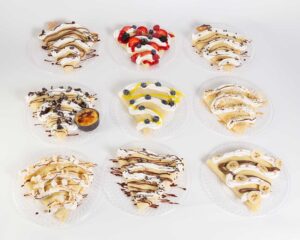 French Crepes (Your Choice of Topping)