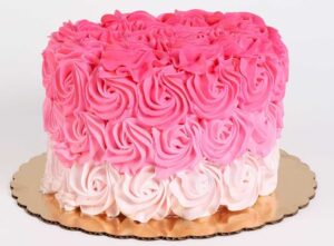 Rose Design Cake