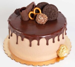 Simple Chocolate Cake Design