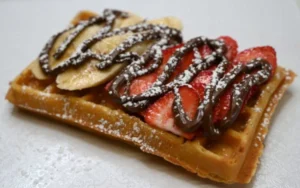 Fruit Nutella Combo Waffle